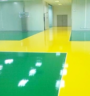 施工中环氧薄涂地坪出现不干是怎么回事