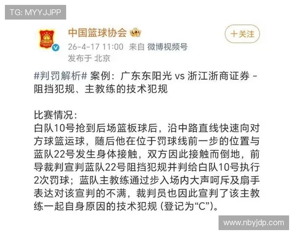 篮球教练技术犯规规则：何时判罚？处罚尺度是什么？